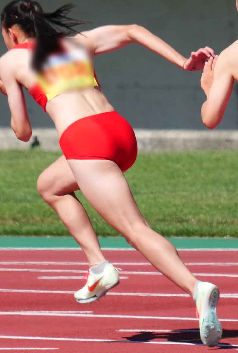 2022年 陸上女子トラック競技、１００ｍ、４００ｍリレー、顔、スタイル良し gallery photo 2