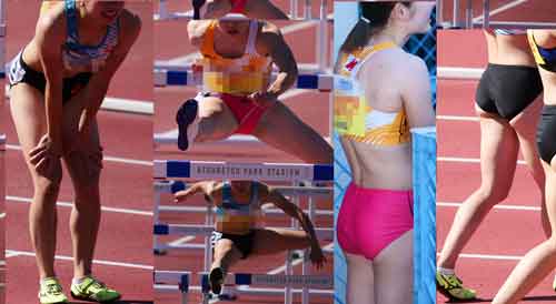 陸上祭典100mリレー、ハードル女子４全セッ gallery photo 3