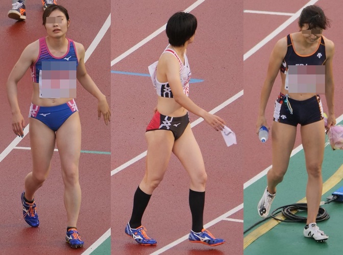 '19  女子100mH ブルマヒップ集 写真 02