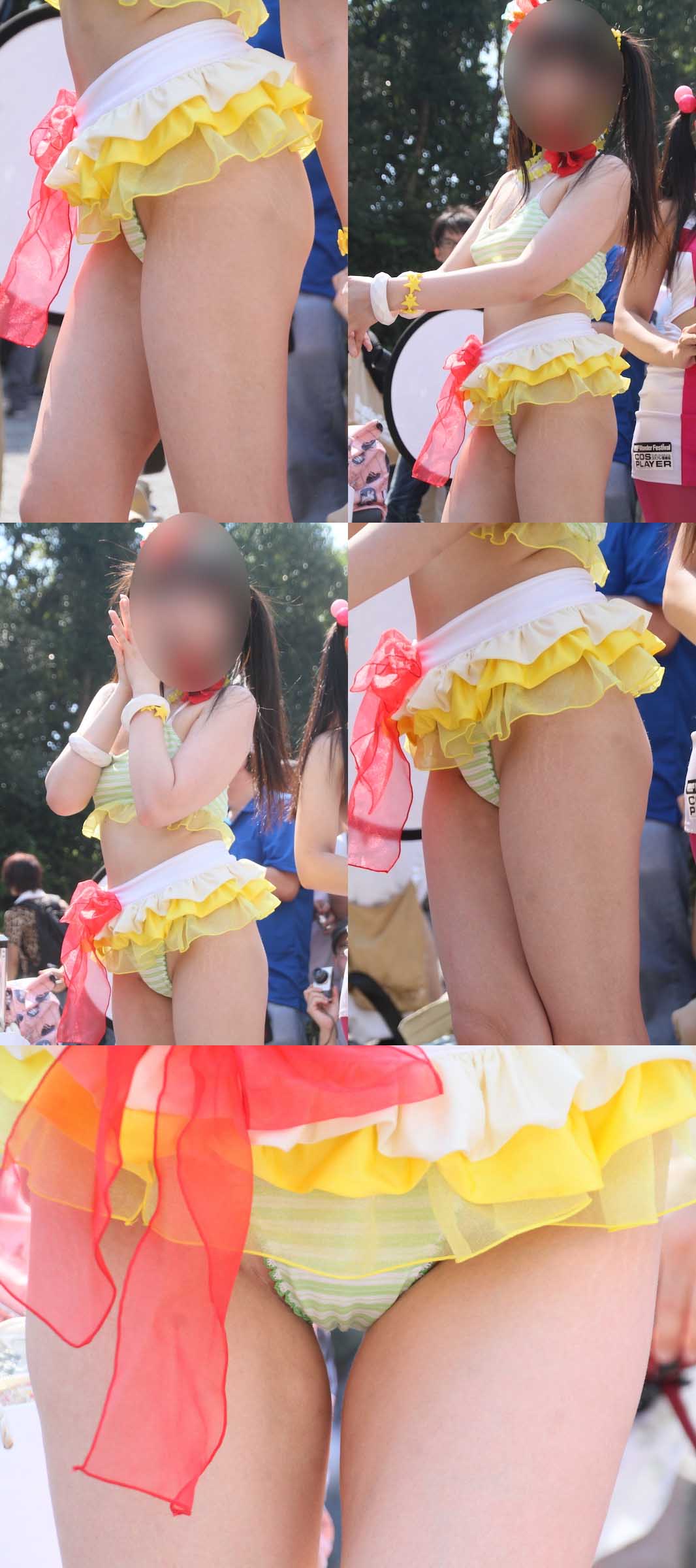 【写真】サマーファッションのムチムチ生脚ハイレグのアイドルコスプレイヤー　超盛り320枚！ vol.1 gallery photo 6