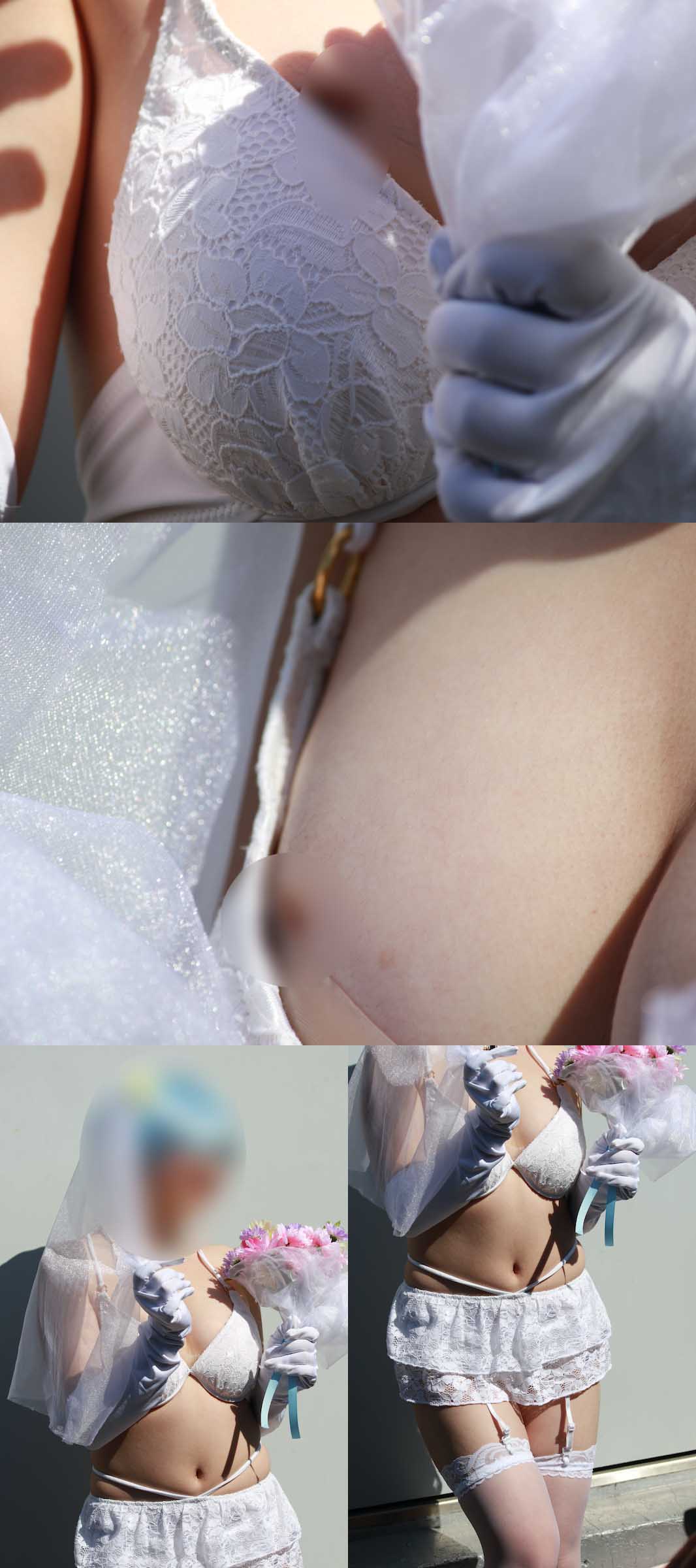 【写真】コスプレイベントの囲み撮影で乳●の見えるRe:ゼロ レムの美少女レイヤー　高画質237枚！ gallery photo 3