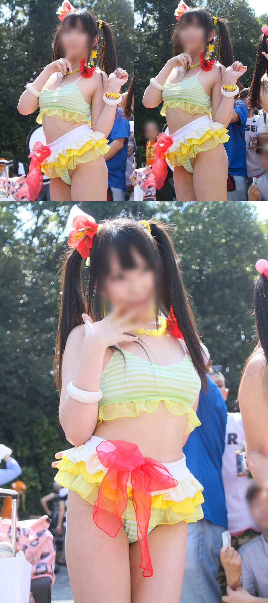 【写真】サマーファッションのムチムチ生脚ハイレグのアイドルコスプレイヤー　超盛り320枚！ vol.2 gallery photo 5