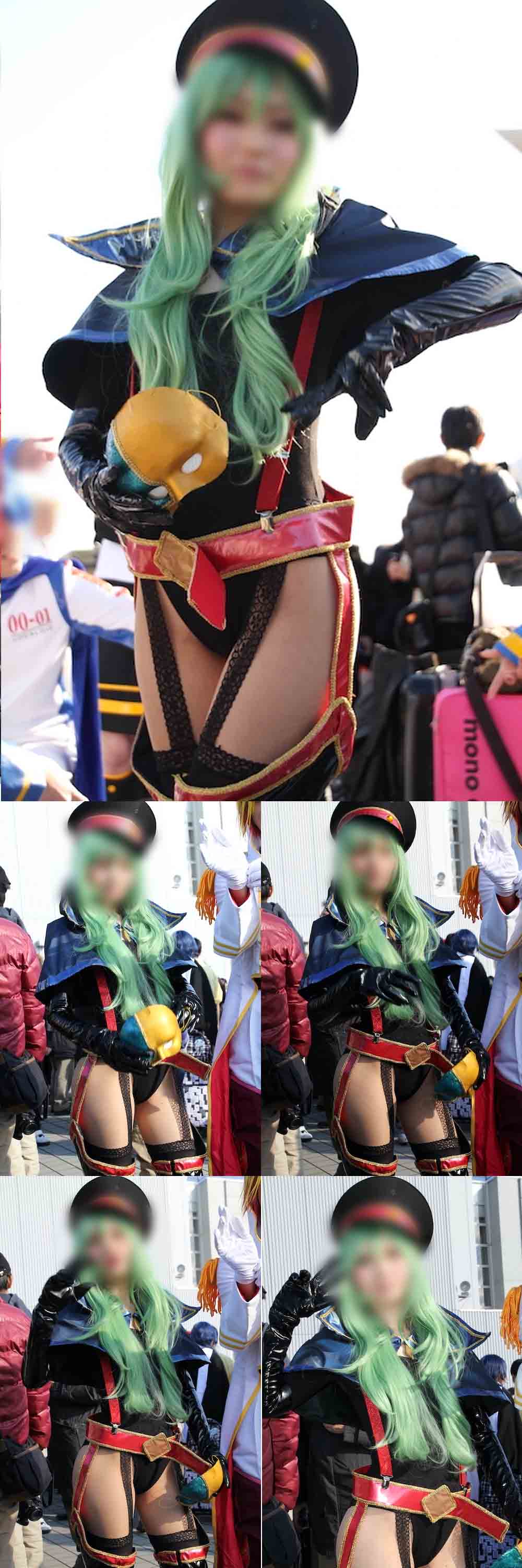 【写真】コミケで魅せた美女のハイレグコスプレ！STAR DRIVER 輝きのタクト ワタナベ・カナコ／頭取　高画質158枚！ gallery photo 1