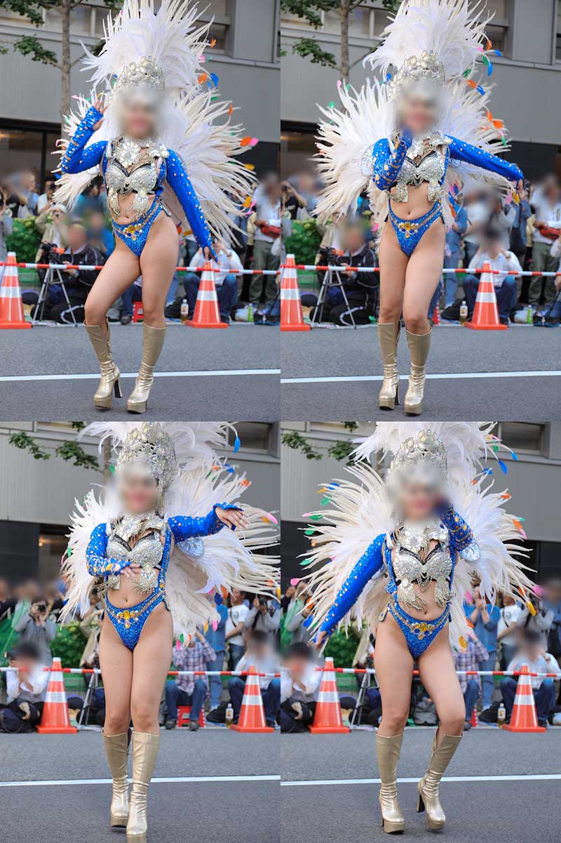 【写真】大幅値引き！！！ 青ハイレグ衣装にエレガントな微笑！ ムッチリ美尻美脚 蒼穹の青太后 超盛り300枚！ vol.1