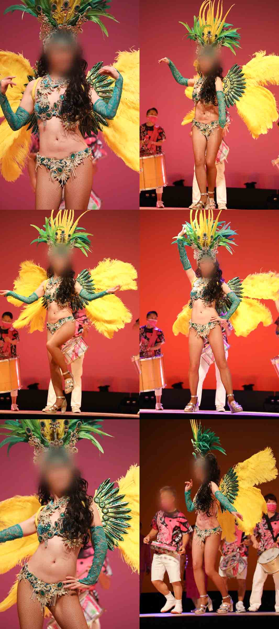 【写真】健康的なボディとスマイルが弾ける女性の色気ムンムンのカナリアダンサー 高画質142枚