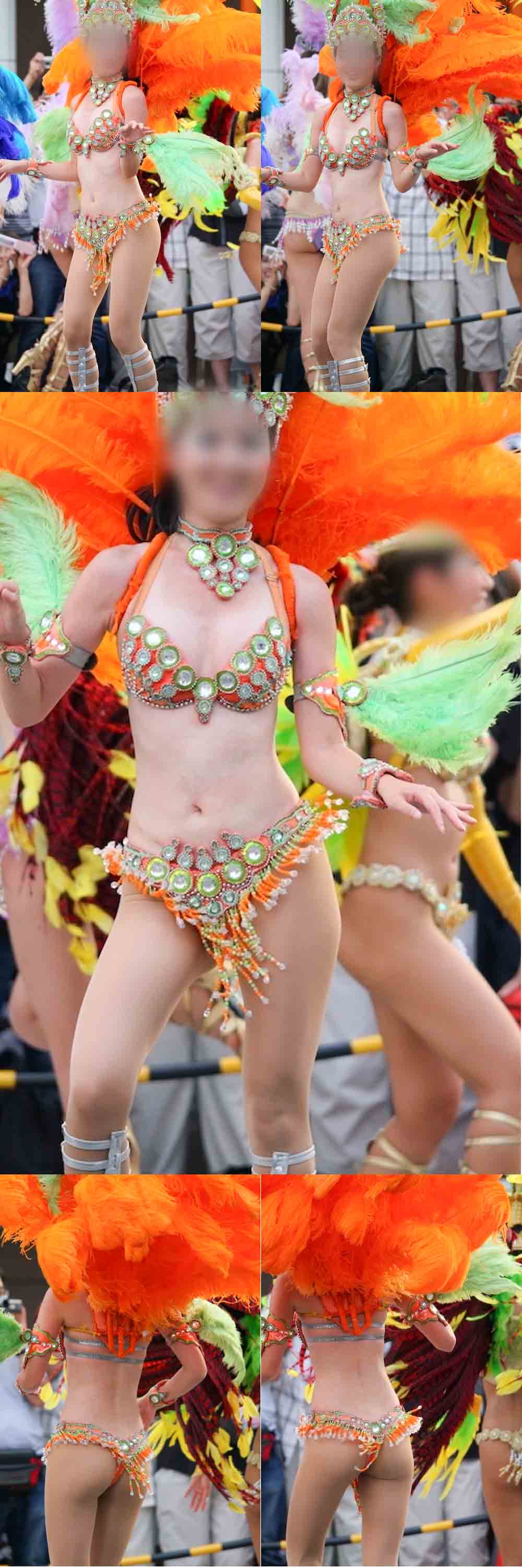 【写真】 ミス日本級の女神の微笑！長身で上品な顔立ちのオレンジタンガのスレンダー美女ダンサー　超盛り252枚！ gallery photo 2
