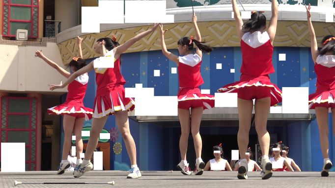 SC施設のイベント演技　バトンチアダンス①