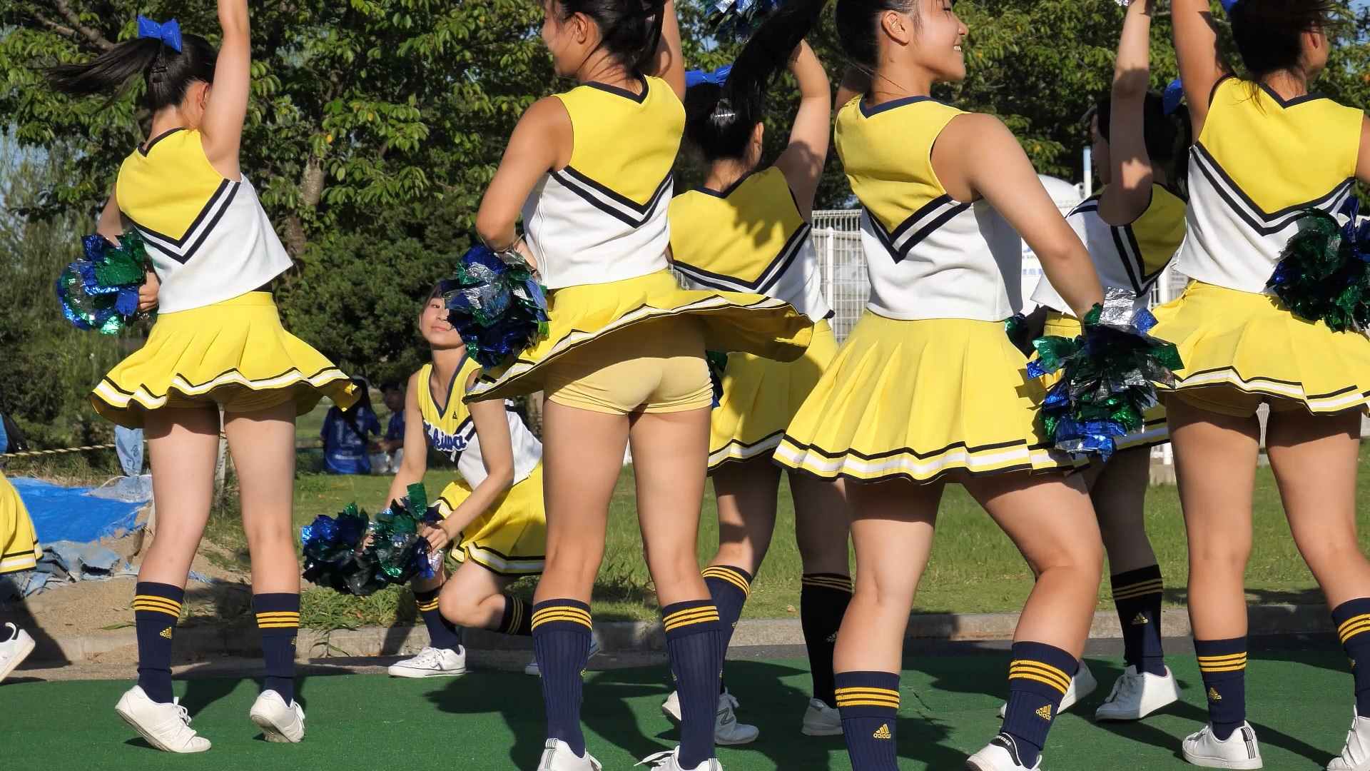 地域スポーツ応援イベント演技　～黄色Kチア③～