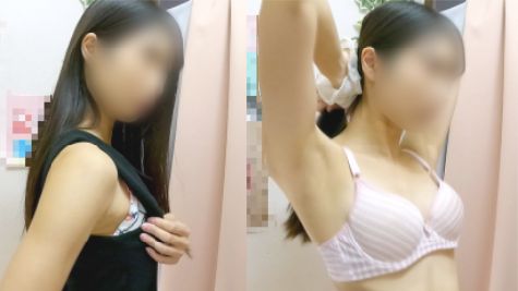 天界レベルの女神様降臨☆彡 ルックスとギャップがありすぎるデカ乳輪 　僕のお店の試着室501