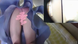 可愛らしいお嬢さま系のおっぱいとパンツ　ショップパンチラ＆試着室68