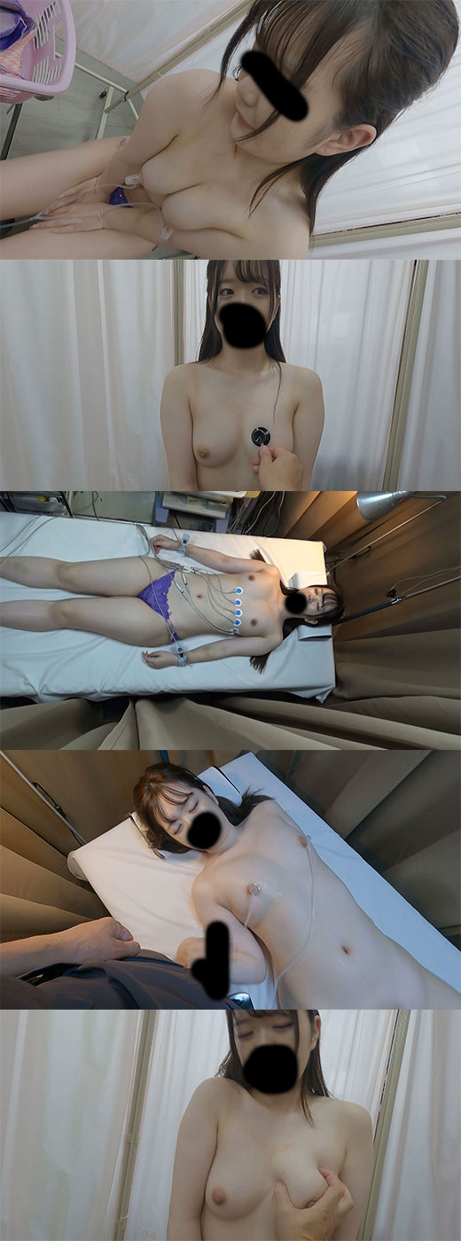 内科検診　欲求不満の保育士が診察中に陰茎を握りしめる gallery photo 4