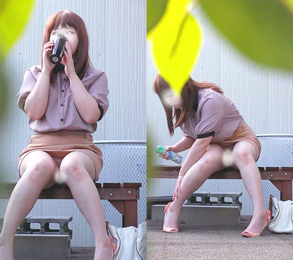 バレちゃった！　撮られたら撮り返す？むちぷりお姉さんのパンティ gallery photo 1