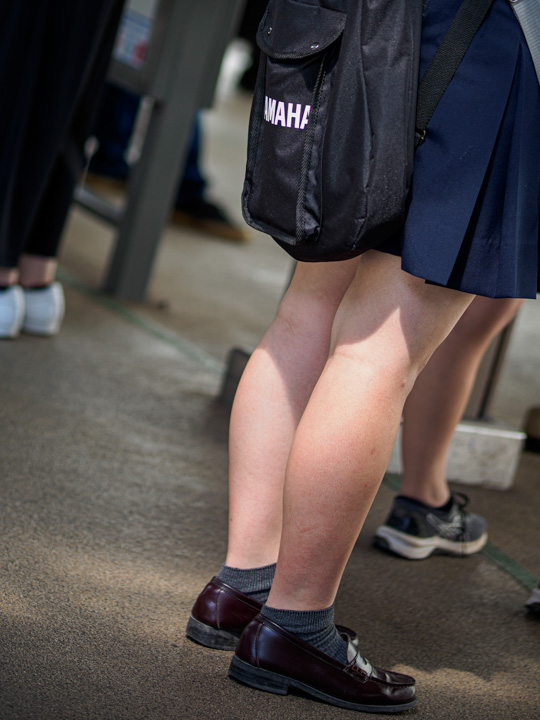 制服女子ひざ裏写真集その9