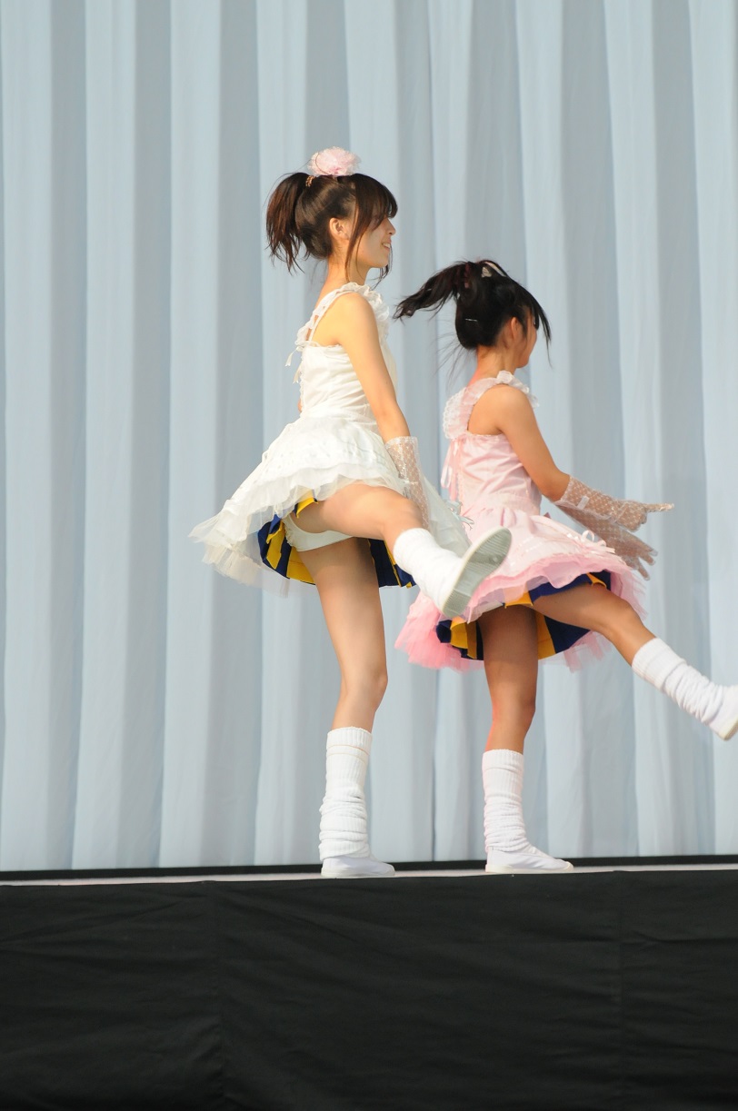 伝説のイベント参加　かわいすぎ無敵のチア①　～キラキラ笑顔で透き通る肌 揺れるポニーテールの眩しいチアチーム～