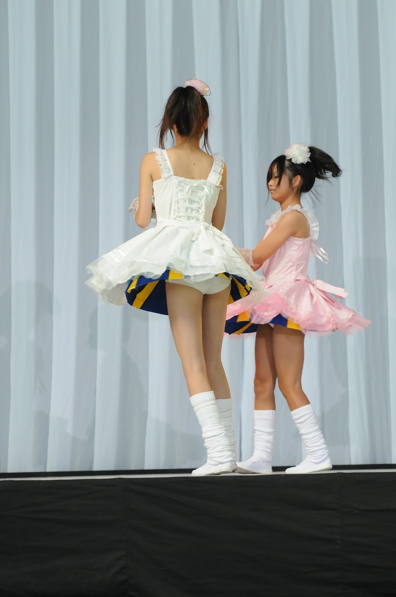 伝説のイベント参加　かわいすぎ無敵のチア①　～キラキラ笑顔で透き通る肌 揺れるポニーテールの眩しいチアチーム～