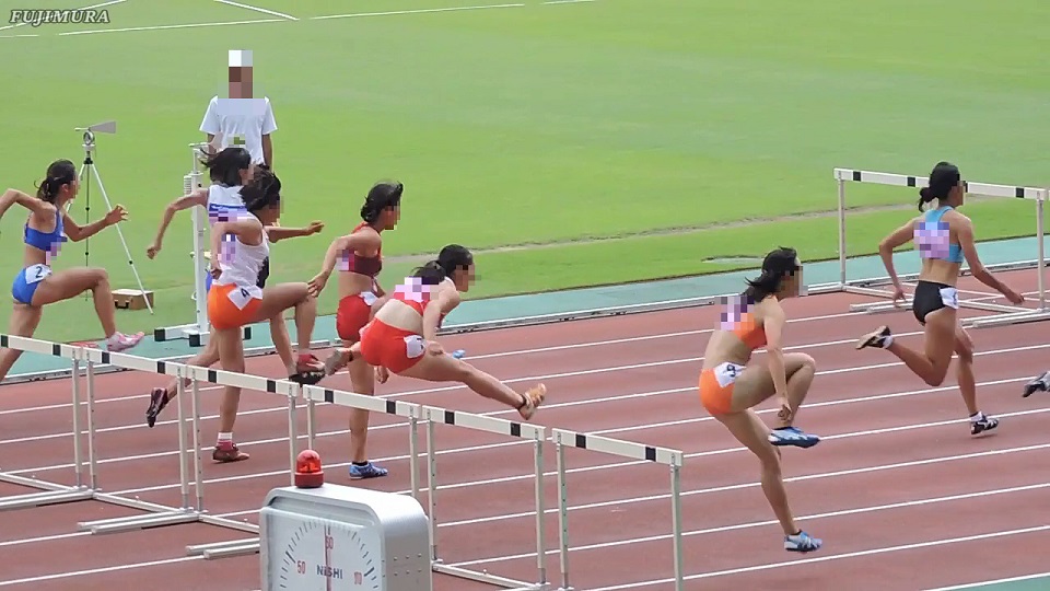 日本学生陸上競技選手権大会女子100mH【スローモーション動画】スポーツ編 3127