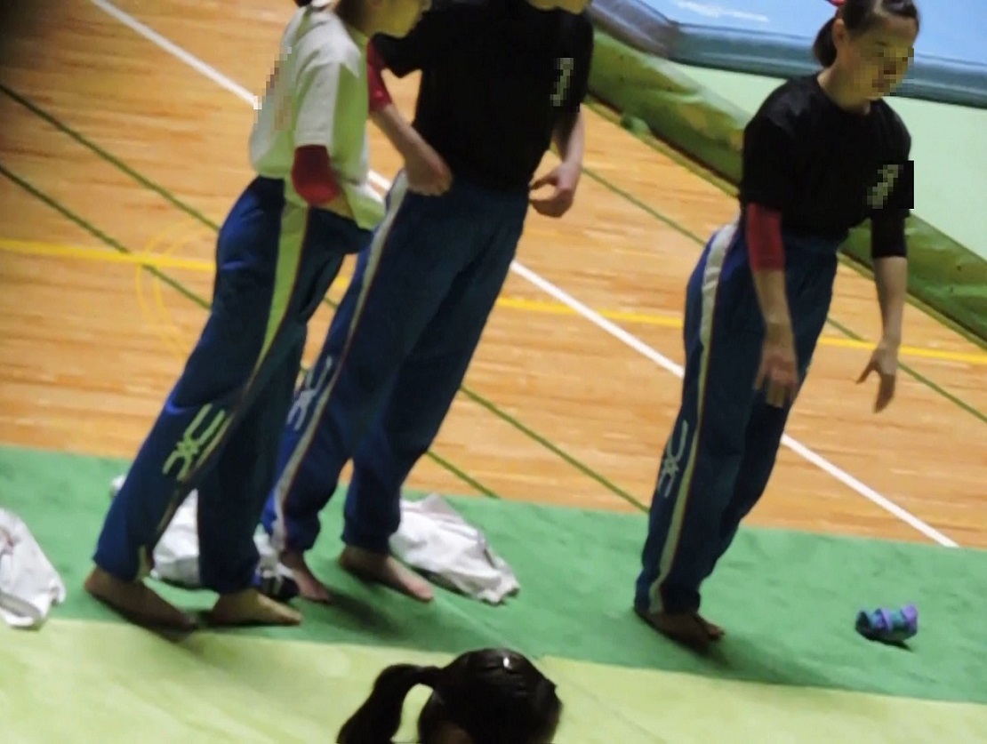 体操JK　体操競技選手権大会 女子平均台【動画】スポーツ編 3603と3604セット販売