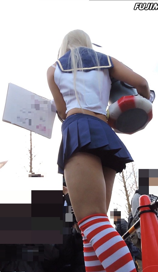 ハイレグTバック巨乳巨尻露出しまくりコスプレ2016冬【動画】イベント編 2926と3001セット販売