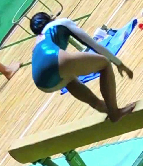 体操JK　体操競技選手権大会 女子平均台【動画】スポーツ編 3607と3604セット販売 gallery photo 5