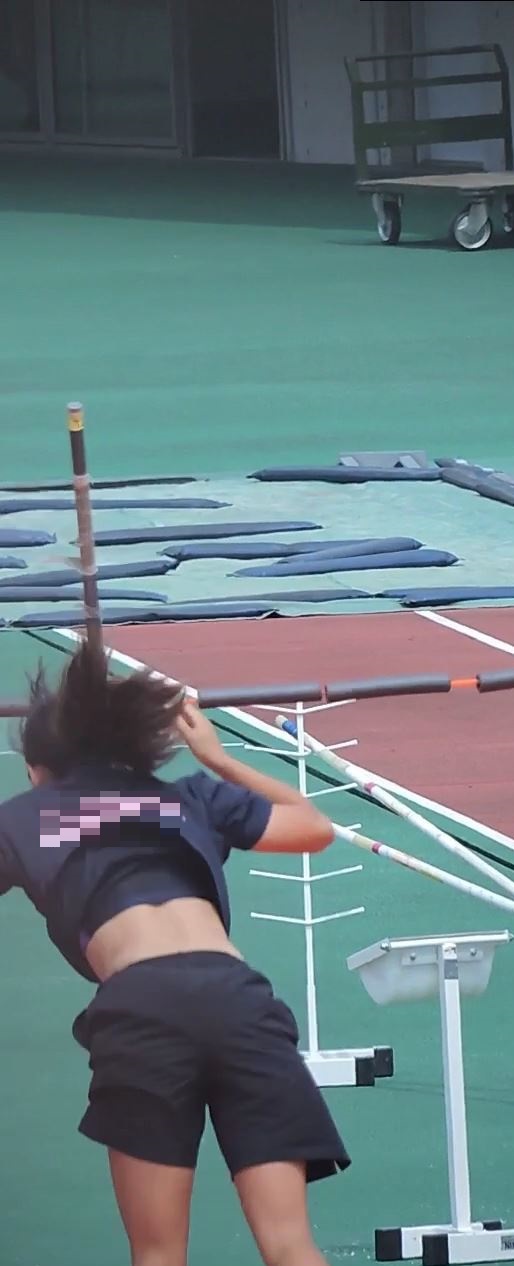 日本学生陸上競技選手権大会女子棒高跳【スローモーション動画】スポーツ編 3103