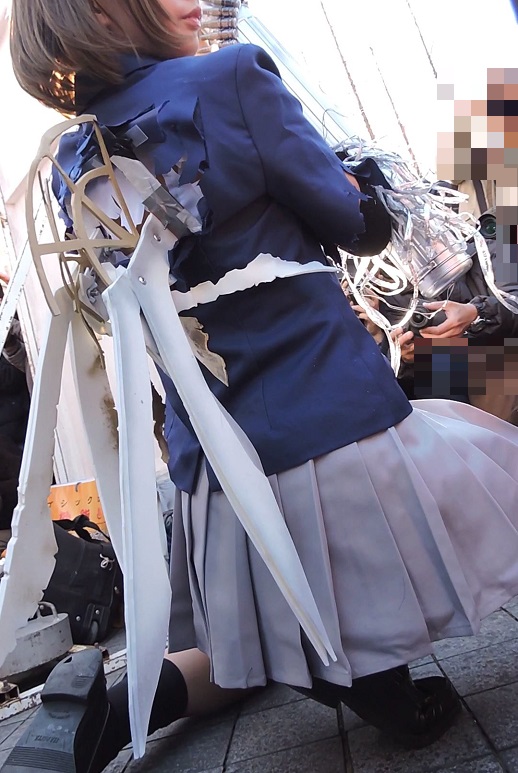 コスプレ2016冬スカートの中見えちゃってますｗしゃがみ【動画】イベント編 2894 gallery photo 1