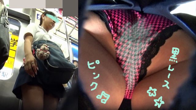 パンチラ小人目線☆☆（pa-to185)［電車編]