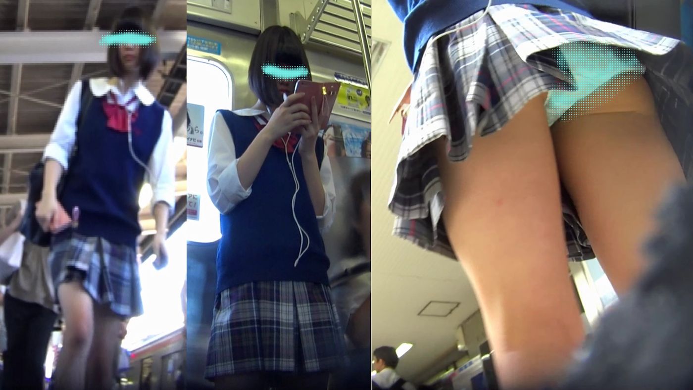 パンチラ小人目線☆☆（pa-to327)［電車編]