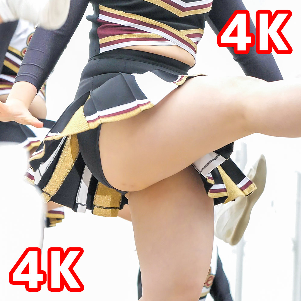 アクロバティックなチア(4K)