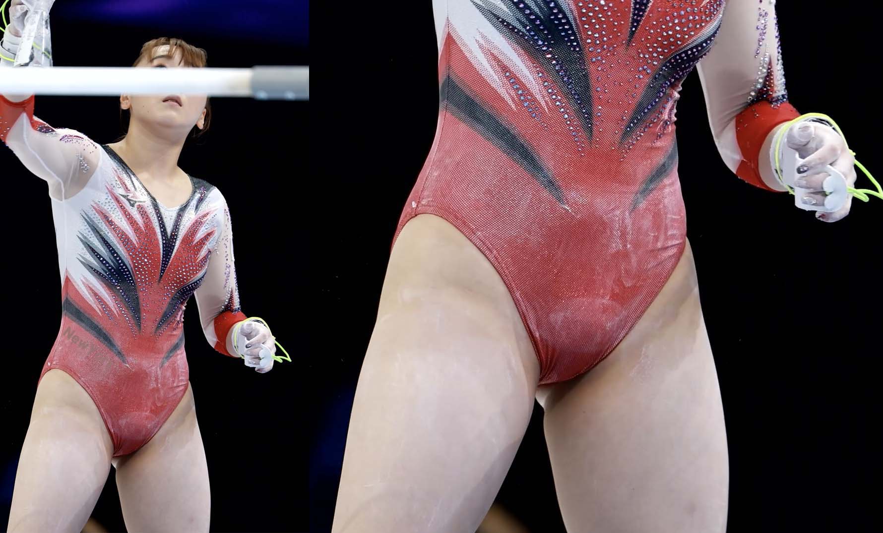 2023体操国際大会日本代表02 選手Aの床、段違並行棒