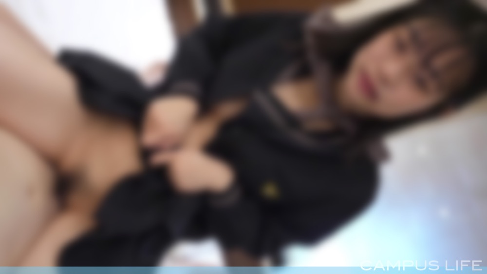 黒髪純朴系18才ゆうのちゃんが黒セーラーで生外ハメ撮り口内発射！【4K/30p/18Mbps】＜その2＞