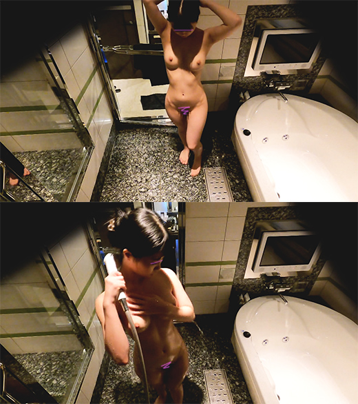 若すぎる制服美少女の全裸シャワーをがっつり盗撮 張りのある美巨乳おっぱい 閲覧注意 gallery photo 2