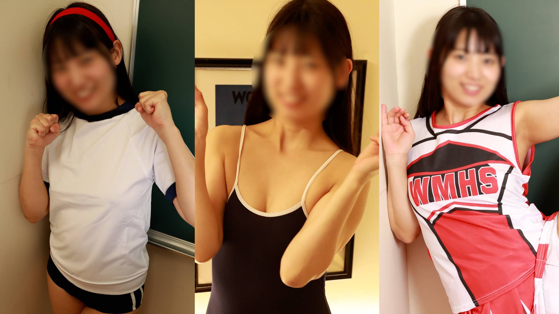 【素人個撮】天真爛漫チアガール！柔軟性抜群な彼女 の体の締まりは良くて…★ハメ撮り中出し★