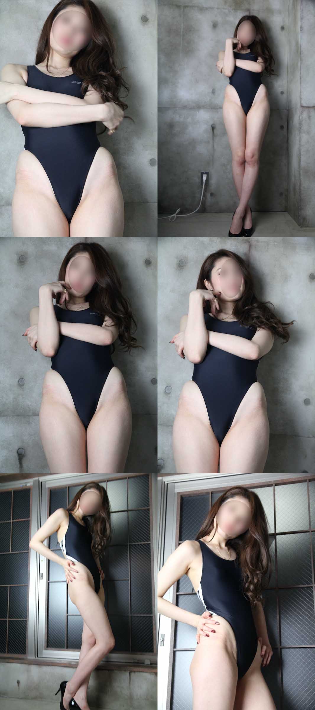 【写真】170cmオーバーのミス●ニバース級美女の極上ヒップと美脚のハイレグ競泳水着　高画質171枚 gallery photo 6