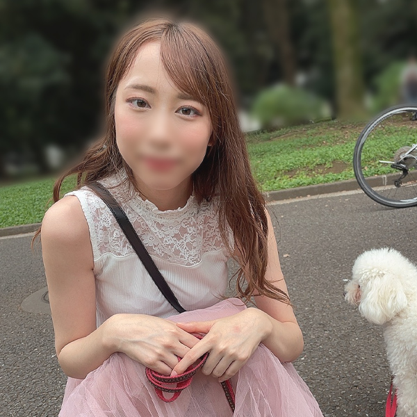 【再販】中はダメ！ペットオフ会で知り合った美人女子大生 愛犬を差し置いて生交尾 ピンクの美巨乳ぶるんぶるん 最後は結局中出し