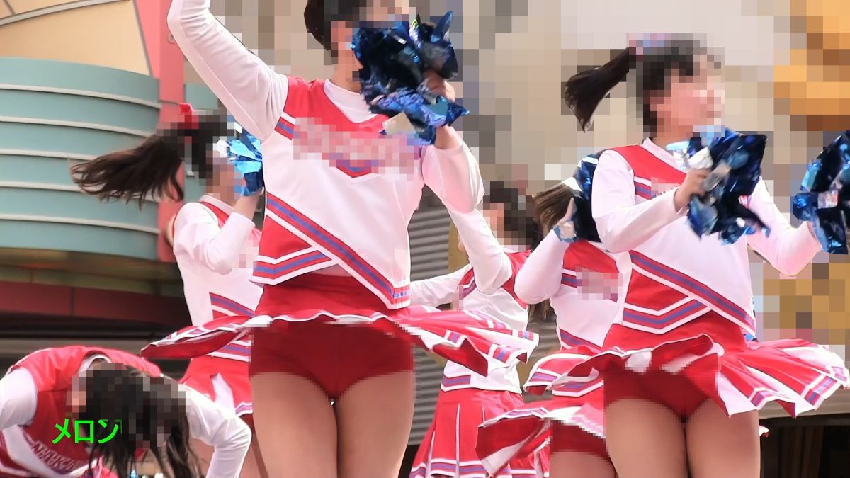 祭りだチア vol.39 Kチアダンス これはたまらん！ぴったりフィットでお尻の割れ目がクッキリ!!