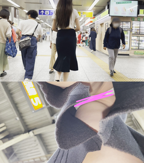 [電車胸チラ]美人JDに粘着撮影したら乳首とパンティーの撮影に成功!! gallery photo 1