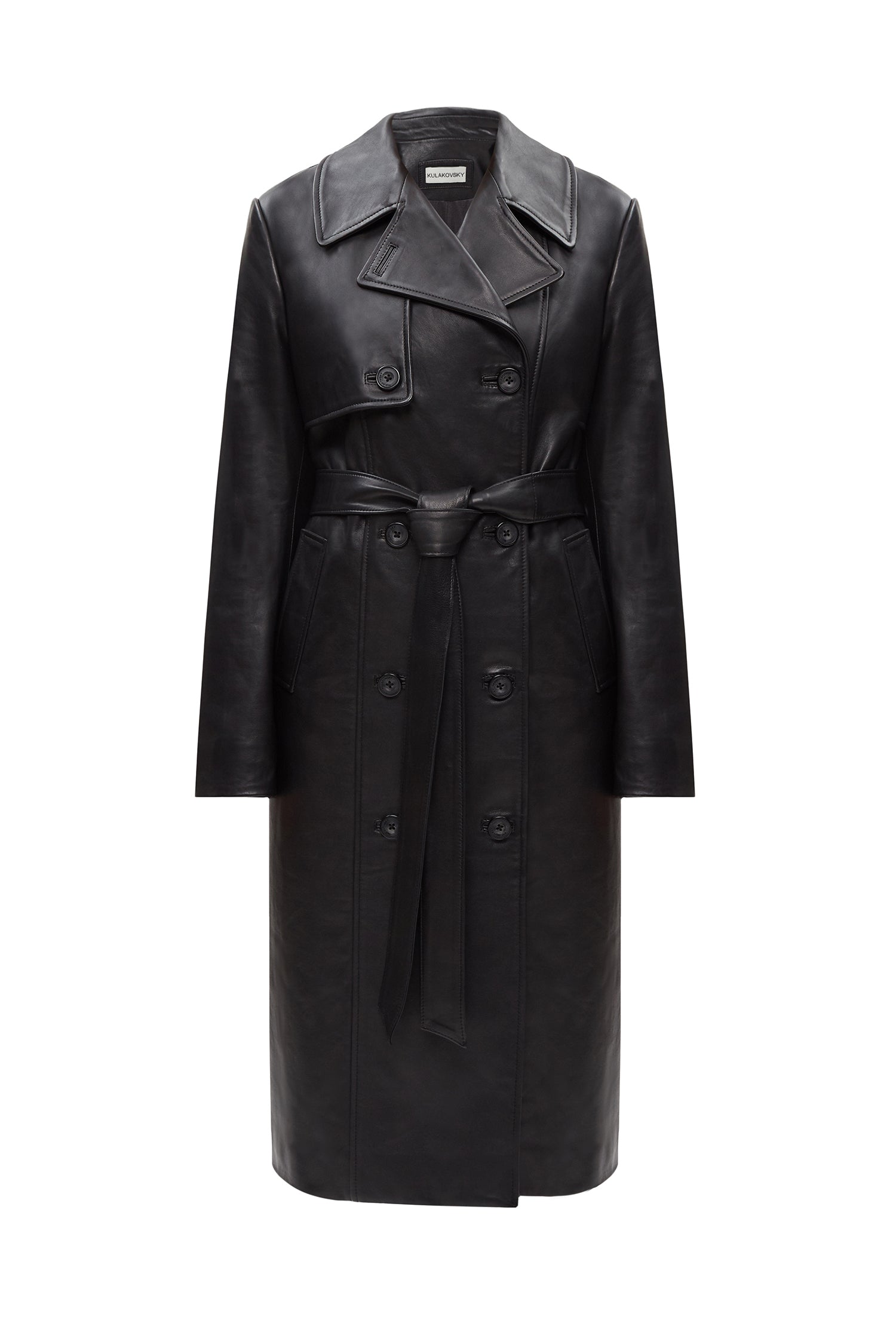 Classic Leather Trench Coat – Uronaze