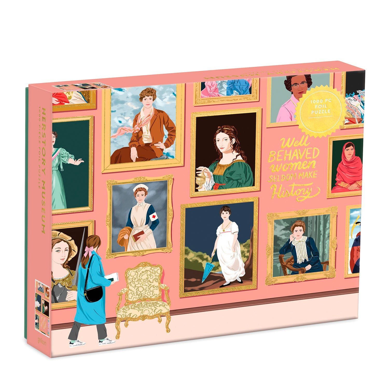 Herstory Museum 1000 Piece Foil Jigsaw Puzzle – Fealune