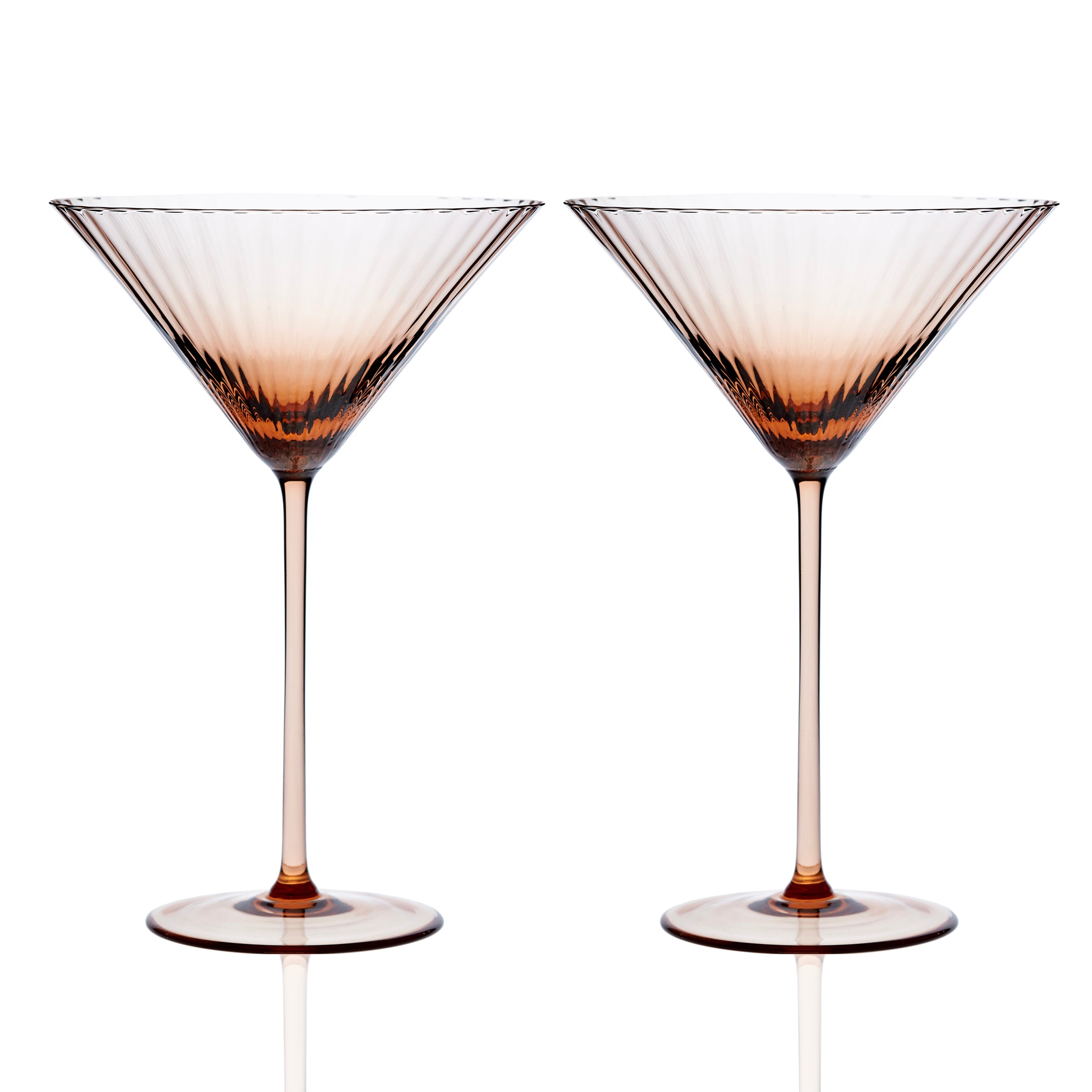 Quinn Amber White Wine Glasses