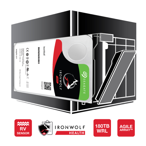Seagate ST8000VN004 IronWolf 8TB SATA Hard Drive for NAS w Seagate ST8000VN004 IronWolf 8TB SATA Hard Drive for NAS w