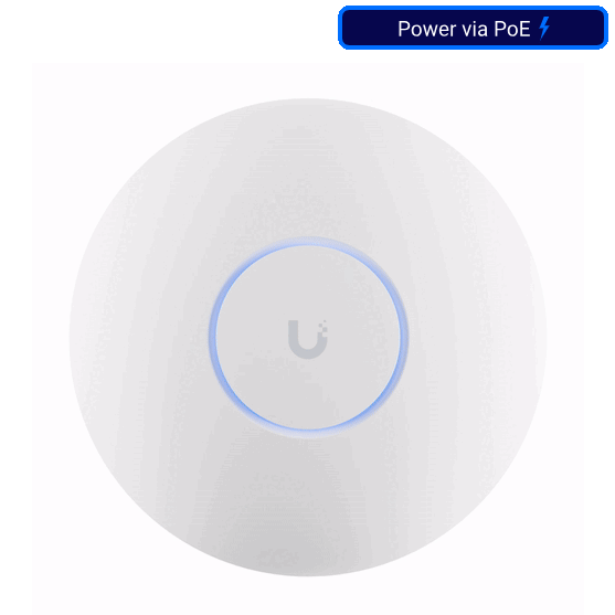 Ubiquiti U6-LR UniFi Long Range WiFi 6 PoE+ Access Point w Ubiquiti U6-LR UniFi Long Range WiFi 6 PoE+ Access Point w