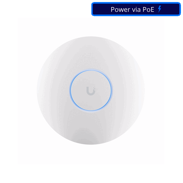 Ubiquiti U6-Pro UniFi WiFi 6 Access Point w/ PoE Injector Ubiquiti U6-Pro UniFi WiFi 6 Access Point w/ PoE Injector