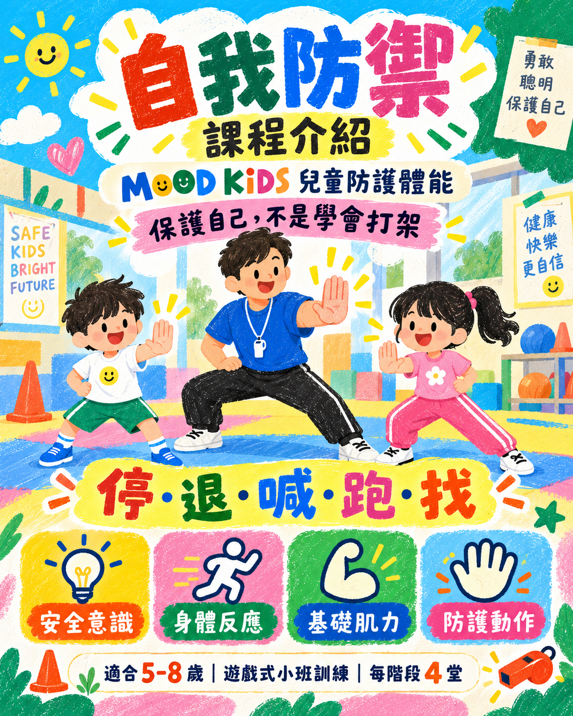 MOOD KIDS 兒童自我防禦體能課程