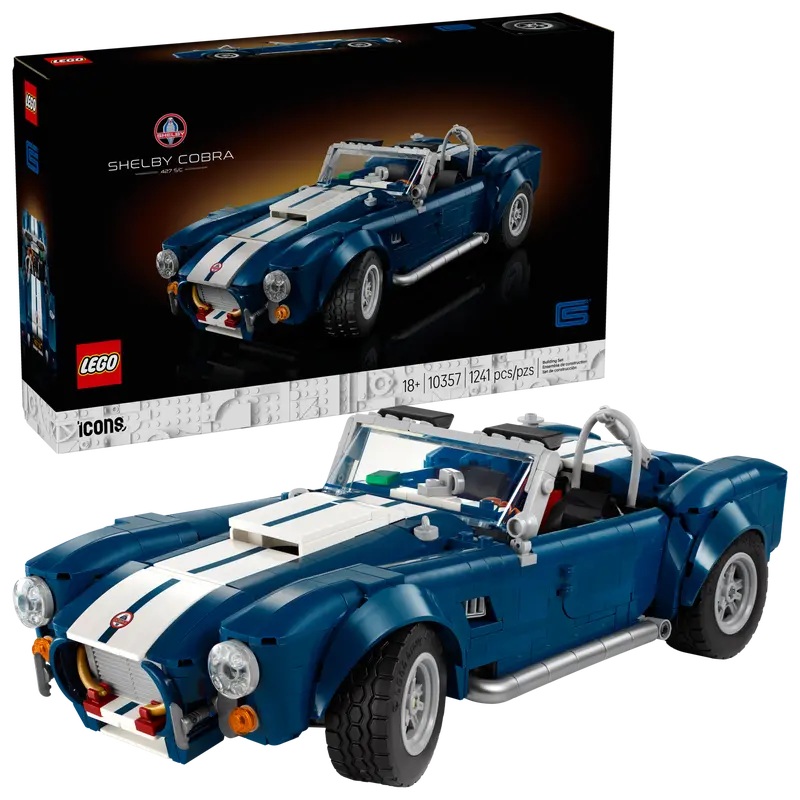 PChome聯名紅利點數-LEGO Icons Shelby Cobra 427 S/C