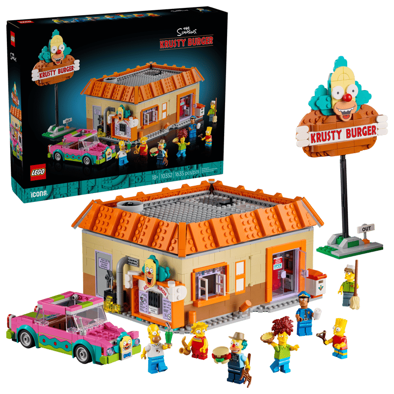 飛行積金-LEGO Icons The Simpsons：Krusty 漢堡店