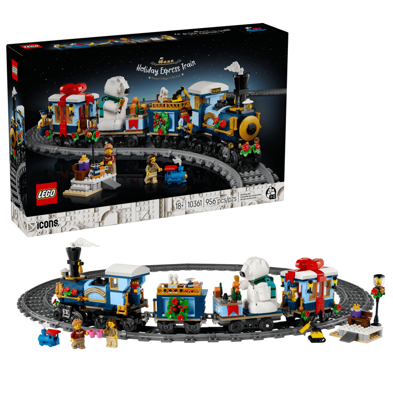 飛行積金-LEGO Icons 佳節特快車