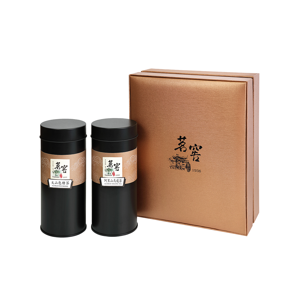 飛行積金-CAOLY TEA 尊爵茶葉禮盒 (阿里山烏龍茶+文山包種茶)