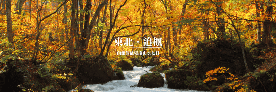 【北海道×東北】奧入瀨楓杏翩翩．函館洞爺姿攬山水七日