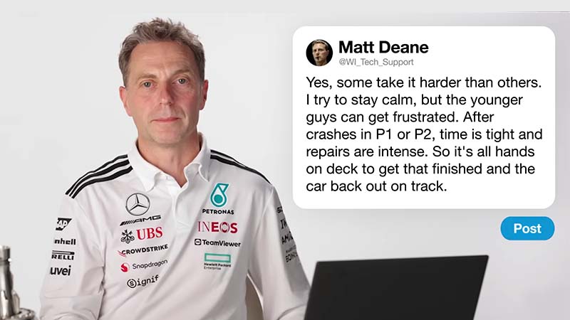 WIRED - F1 Chief Mechanic