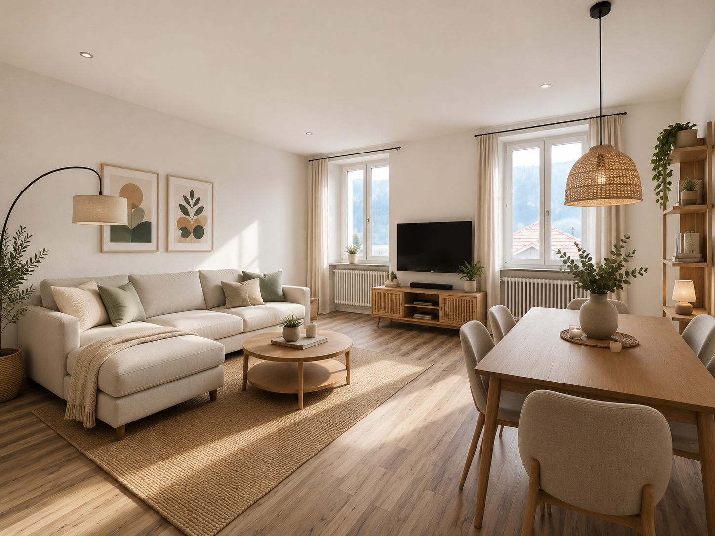 Bel appartement de 3 pièces